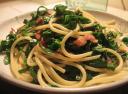 Collard Greens with Spaghetti