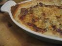 Potato Gratin with Caramelized Fennel and Leek