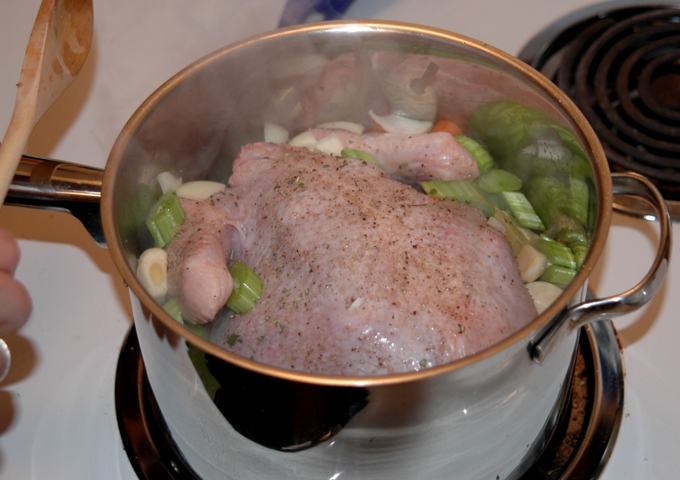 Chicken in a Pot