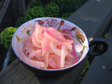 Quick Citrus Pickled Red Onions