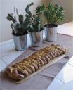 Danish Braid with Nectarine and Strawberry Butter