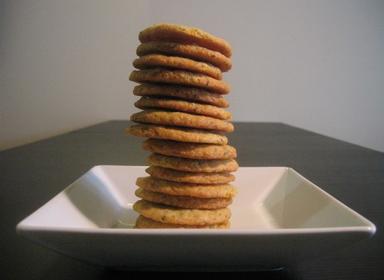 Apricot, Cornmeal, and Sage Cookies